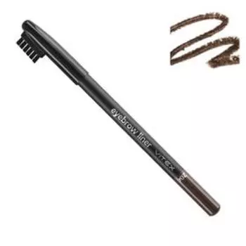 Карандаш для бровей Vitex, тон 204 Soft brown контурный
