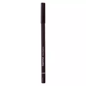 Карандаш для глаз и бровей 04 Saemmul wood eyebrow 04.black