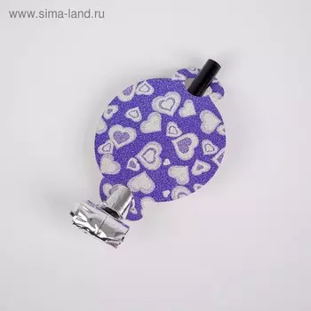 Карнавальный язычок «Сердечки», набор 6 шт.