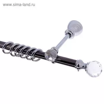 Карниз d=2 см, длина 340 см, цвет титан