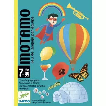 Карточная игра Djeco «Объясни другу 6 предметов»