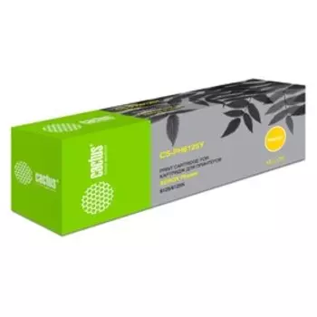 Картридж Cactus CS-PH6125Y 106R01337 Yellow для Xerox Phaser 6125 (1000k), желтый