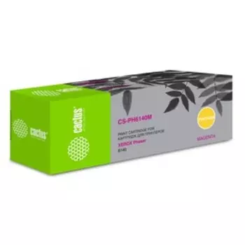 Картридж Cactus CS-PH6140M 106R01482 Magenta для Xerox Phaser 6140 (2000k), пурпурный