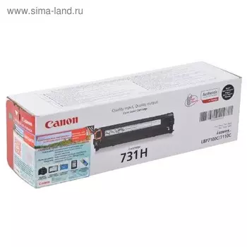 Картридж Canon 731HBK 6273B002 для LBP7110 (2400k), чёрный