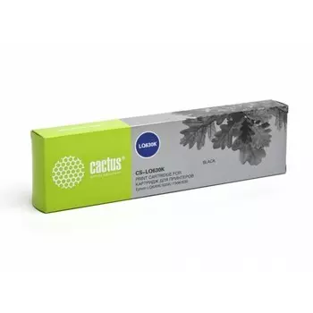 Картридж ленточный Cactus CS-LQ630 черный для Epson LQ-630K/635K/730K