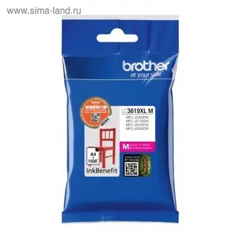 Картридж струйный Brother LC3619XLM пурпурный для Brother MFC-J3530DW/J3930DW
