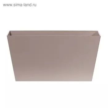 Кашпо TUBUS CASE, 38,6 л, цвет мокко