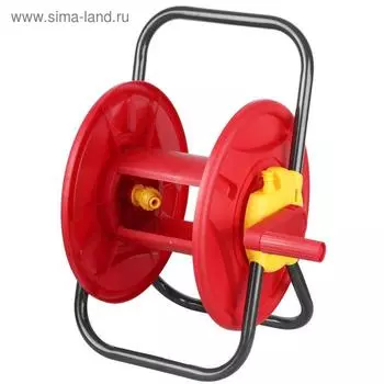 Катушка для шланга d = 12 мм (1/2"), 45 м, пластик, GRINDA