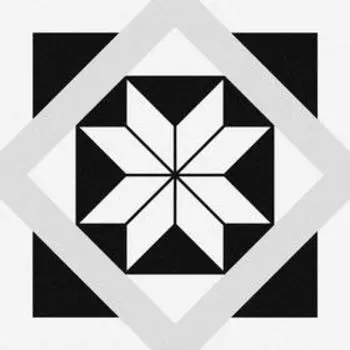 Керамогранит Stream геометрия белый 29,8x29,8 (в упаковке 1,06 кв.м)