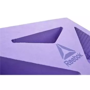 Кирпич для йоги с прорезями Reebok, цвет фиолетовый