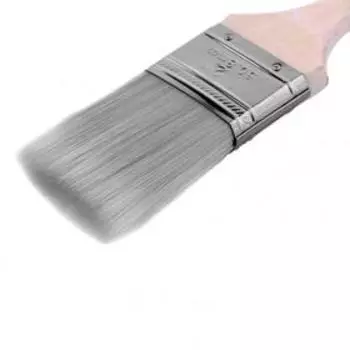 Кисть плоская MTX 83325, Platinum, искусственная щетина, деревянная ручка, 2"