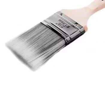 Кисть плоская MTX 83330, Platinum, искусственная щетина, деревянная ручка, 2,5"