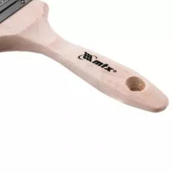 Кисть плоская MTX 83335, Platinum, искусственная щетина, деревянная ручка, 3"