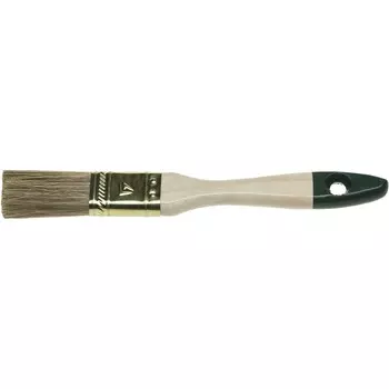 Кисть плоская STAYER LASUR 01031-25, смешанная щетина, деревянная ручка, 25 мм, 1"