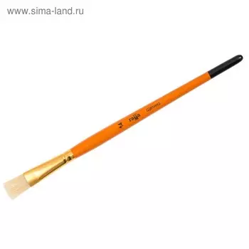Кисть щетина, плоская №14, "Гамма"