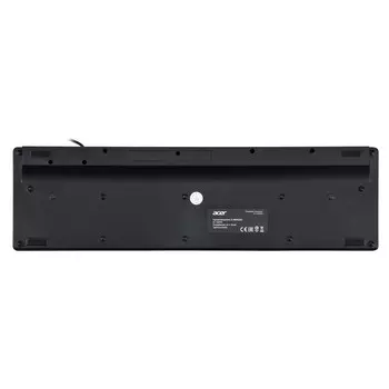 Клавиатура Acer OKW010 черный USB slim Multimedia
