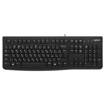 Клавиатура Logitech K120 черный USB (920-002583)