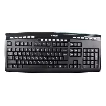 Клавиатура + мышь A4Tech 9200F клав:черный мышь:черный USB беспроводная Multimedia