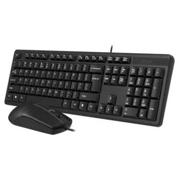 Клавиатура + мышь A4Tech KK-3330 клав:черный мышь:черный USB (KK-3330 USB (BLACK))