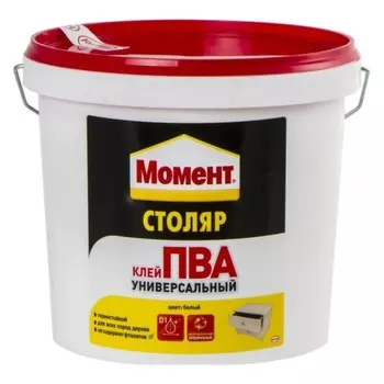 Клей "Момент" Столяр ПВА, универсальный, 3 кг