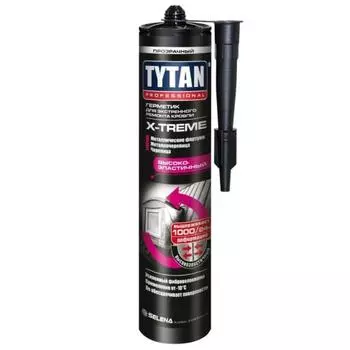 Клей TYTAN X-treme, для экстренного ремонта кровли, прозрачный, 310 мл