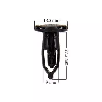Клипса SKYWAY, HONDA, MITSUBISHI, NISSAN 049, для бампера, набор 25шт, S05601049
