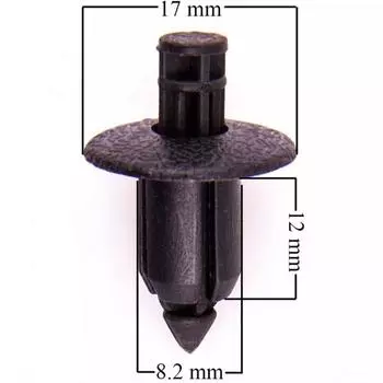 Клипса SKYWAY, TOYOTA CELICA, COROLLA, LAND CRUISER PRADO, PROBOX, VISTA 003, набор 50шт, S05601003