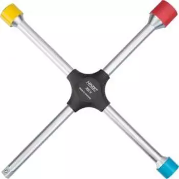 Ключ баллонный HAZET 705V, крестообразный, 1/2”