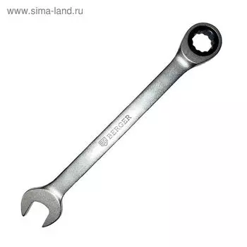 Ключ комбинированный BERGER BG1103, трещоточный, 16мм