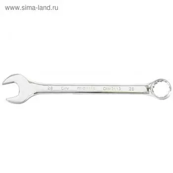 Ключ комбинированный Matrix 15173, 28 мм, полировальный хром