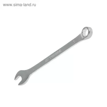Ключ комбинированный ТУНДРА, CrV, матовый, 9 мм