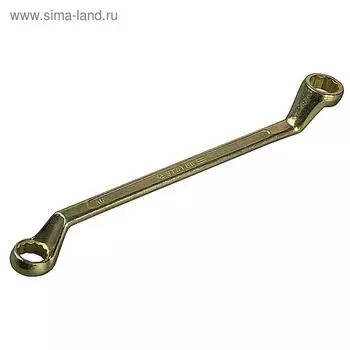 Ключ накидной гаечный STAYER 27130-24-26, изогнутый, 24 x 26 мм