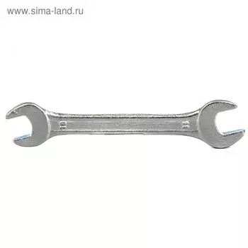Ключ рожковый Sparta 144395, хромированный, 10 х 11 мм