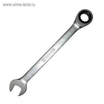 Ключ трещоточный, комбинированный BERGER, 11мм