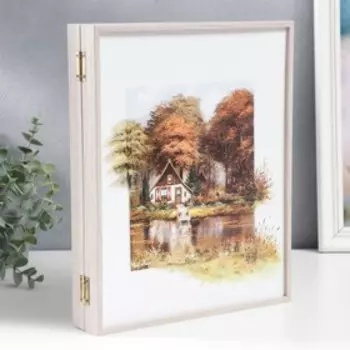 Ключница "Домик на берегу" 24,9х30,7х5 см