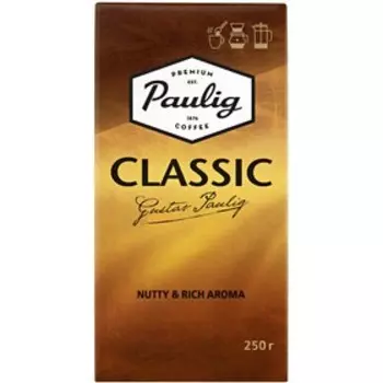 Кофе молотый Paulig Classic, 250 г
