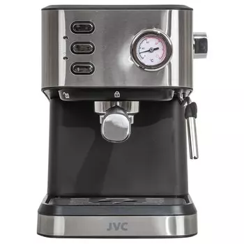Кофеварка JVC JK-CF33 , рожковая, 1050 Вт, 1.5 л , чёрный