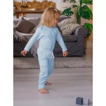 Кофточка и ползунки детские Fashion, рост 92 см, цвет голубой