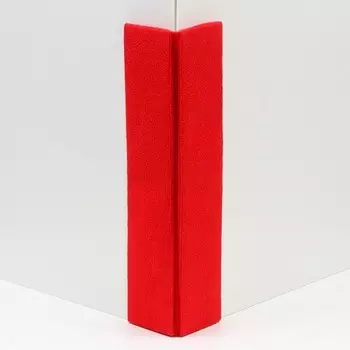 Когтеточка двойная, ковролин, 55 х 25 см, красная