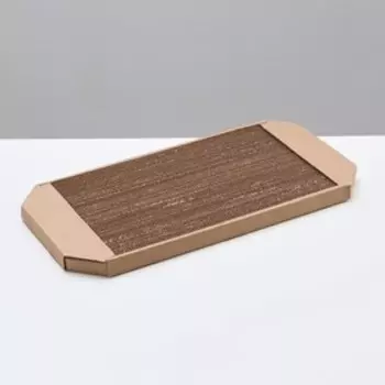 Когтеточка-лежанка для кошек из гофрокартона "Пижон", 49 х 23 х 2,5 см, КРАФТ