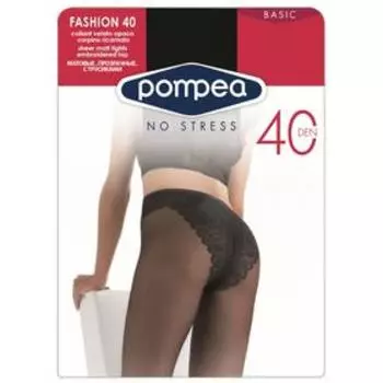 Колготки женские FASHION 40 den, цвет Nero, размер 3