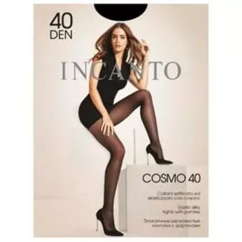 Колготки женские капроновые, INCANTO Cosmo 40 ден, цвет загар (daino), размер 5
