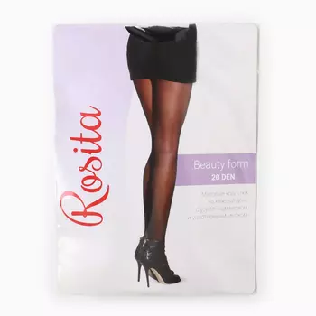 Колготки женские ROSITA Beauty Form, цвет черный, размер 3
