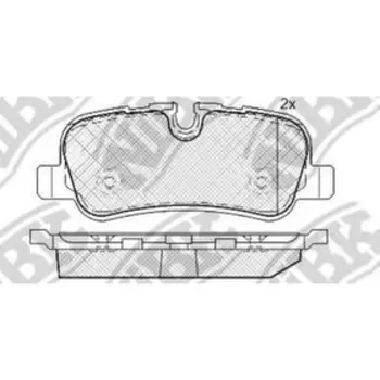 Колодки тормозные дисковые NIBK PN0485
