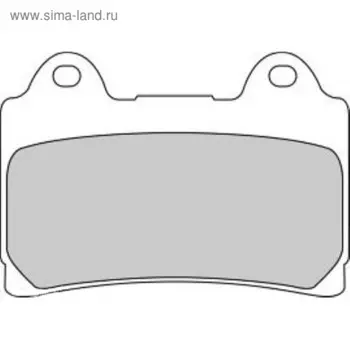 Колодки тормозные Ferodo, FDB449P