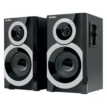 Колонки Sven SPS-619 2.0 черный 20Вт
