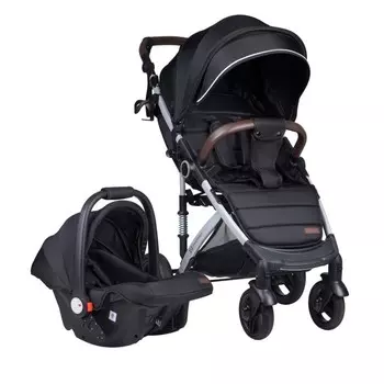 Коляска детская прогулочная Bino Angel Comfort, цвет чёрный