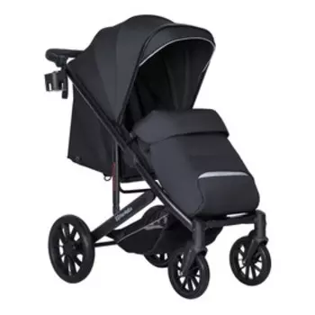 Коляска прогулочная Farfello Bonnie, цвет charcoal black