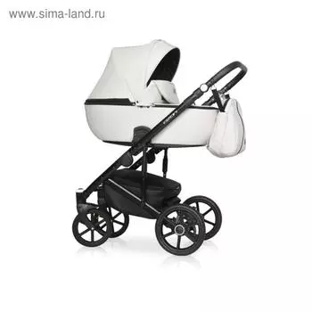 Коляска 2 в 1 Riko Ozon, цвет светло-серый