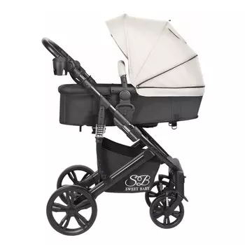 Коляска трансформер Sweet Baby Comfort, цвет black beige